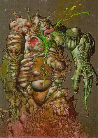 Grotesque monster