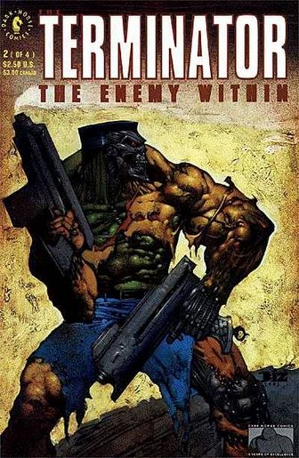 Cover to The Terminator The Enemy Within #2