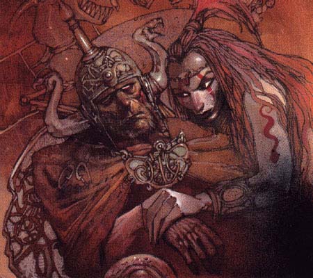 Very old king by Simon Bisley
