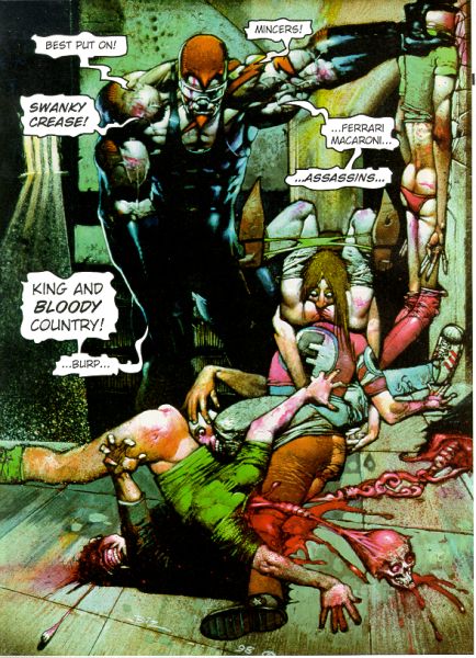 King and Bloody country by Simon Bisley