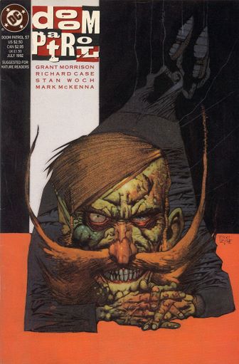 Cover to Doom Patrol #57 by Simon Bisley